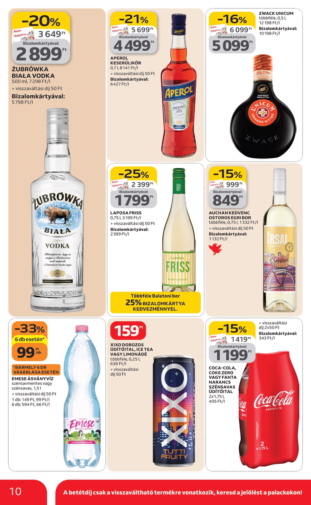 auchan - Auchan szupermarket akciós újság, érvényes 2026.02.26. - 2026.03.04. - page: 10