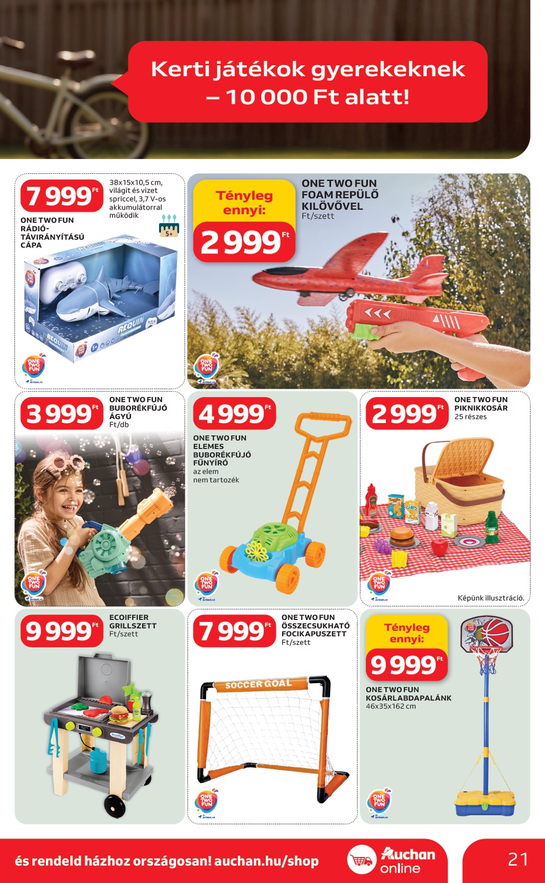 auchan - Auchan Hipermarket - Ki a szabadba akciós újság, érvényes 2026.03.05. - 2026.04.04. - page: 21