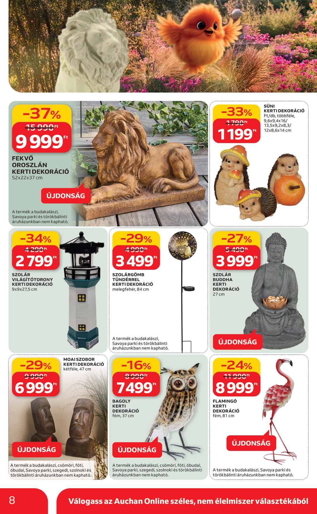 auchan - Auchan Hipermarket - Ki a szabadba akciós újság, érvényes 2026.03.05. - 2026.04.04. - page: 8