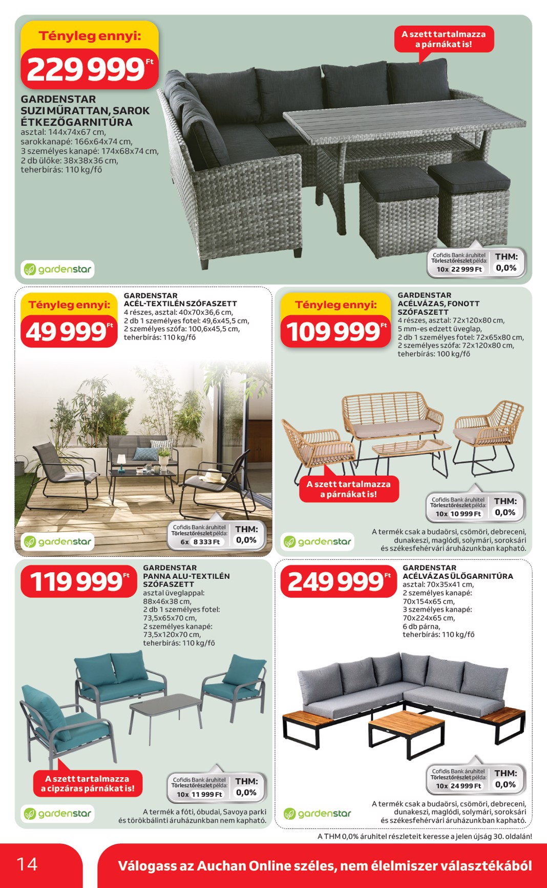 auchan - Auchan Hipermarket - Ki a szabadba akciós újság, érvényes 2026.03.05. - 2026.04.04. - page: 14