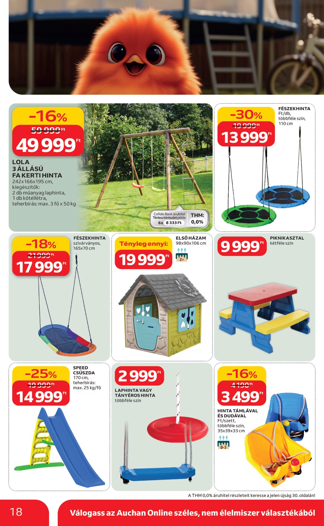 auchan - Auchan Hipermarket - Ki a szabadba akciós újság, érvényes 2026.03.05. - 2026.04.04. - page: 18