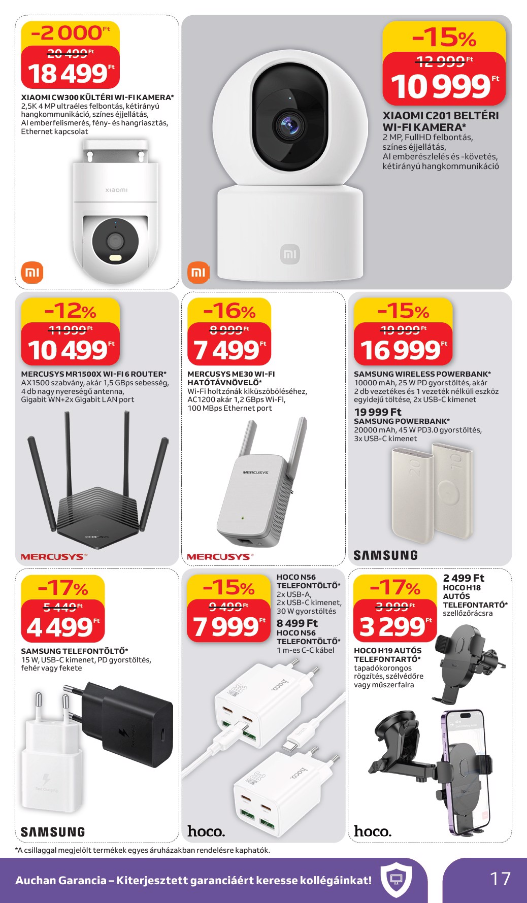 auchan - Auchan Hipermarket - Tavaszi nagytakarítás akciós újság, érvényes 2026.03.05. - 2026.03.18. - page: 17