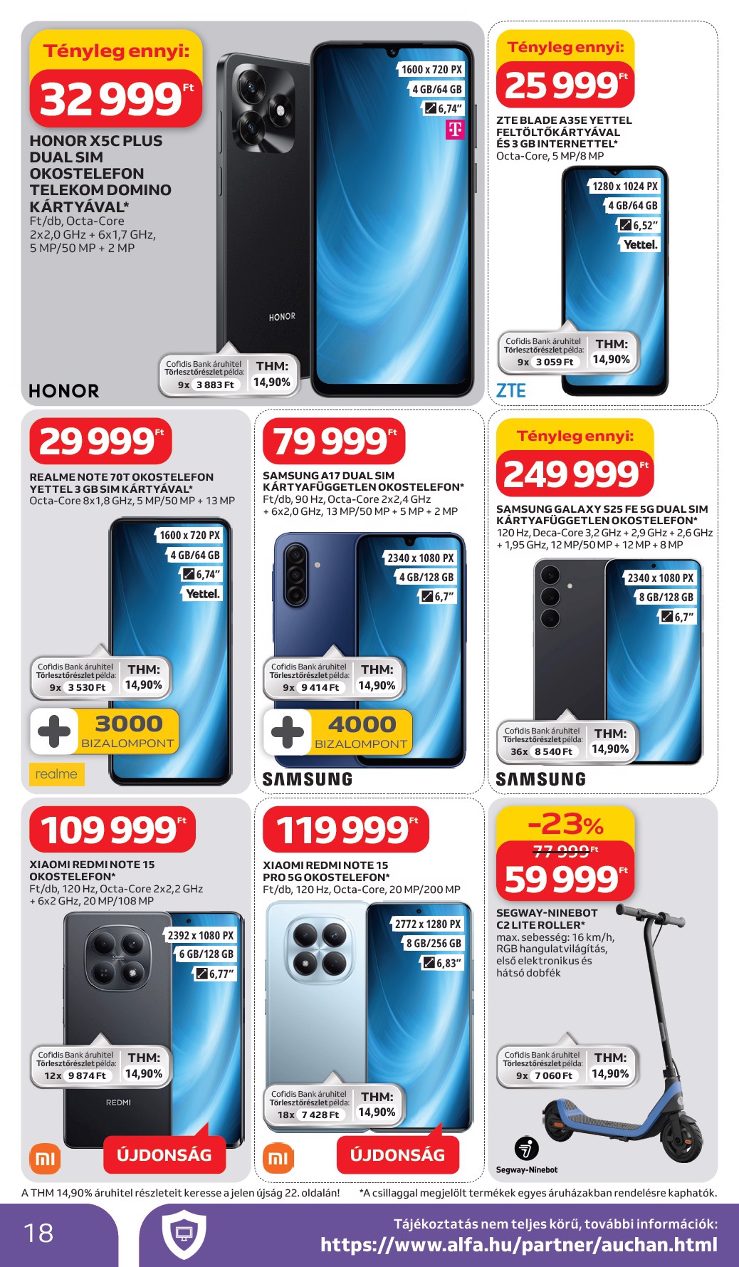 auchan - Auchan Hipermarket - Tavaszi nagytakarítás akciós újság, érvényes 2026.03.05. - 2026.03.18. - page: 18