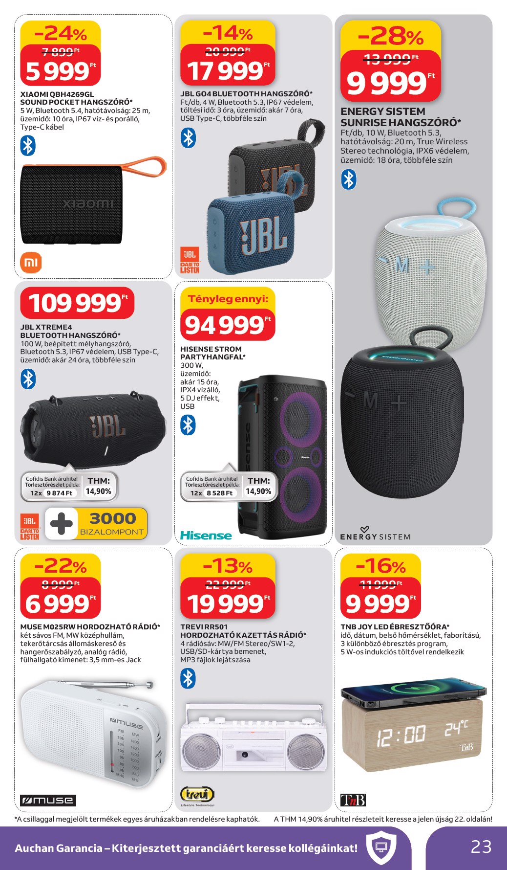 auchan - Auchan Hipermarket - Tavaszi nagytakarítás akciós újság, érvényes 2026.03.05. - 2026.03.18. - page: 23