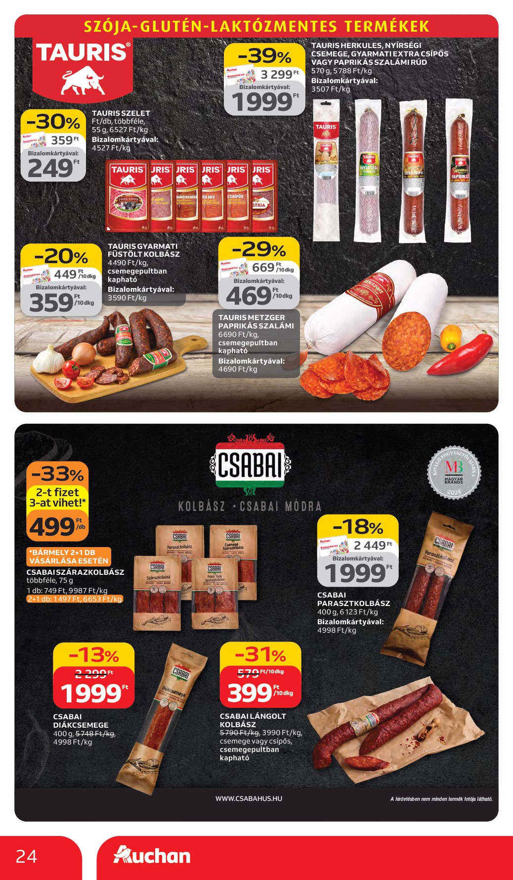 auchan - Auchan Hipermarket akciós újság, érvényes 2026.03.05. - 2026.03.11. - page: 24