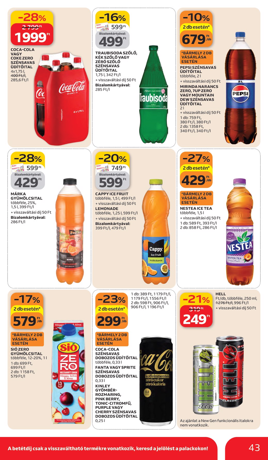 auchan - Auchan Hipermarket akciós újság, érvényes 2026.03.05. - 2026.03.11. - page: 43