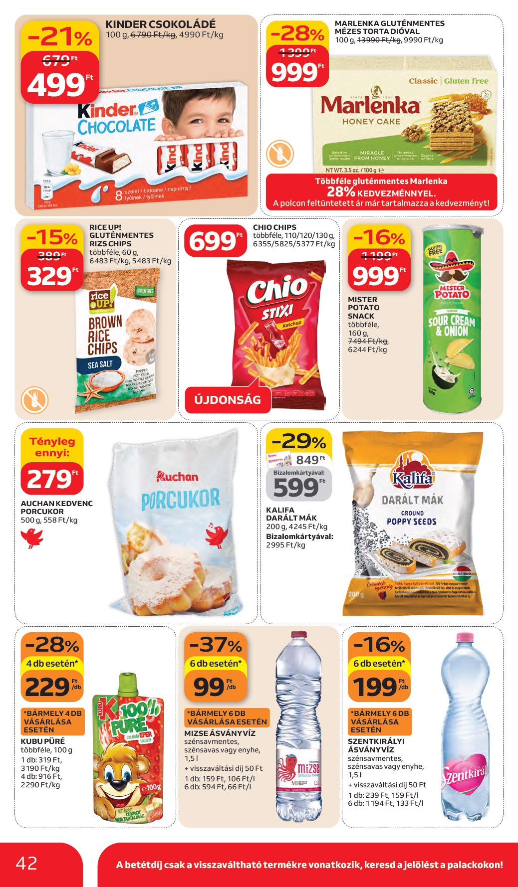 auchan - Auchan Hipermarket akciós újság, érvényes 2026.03.05. - 2026.03.11. - page: 42