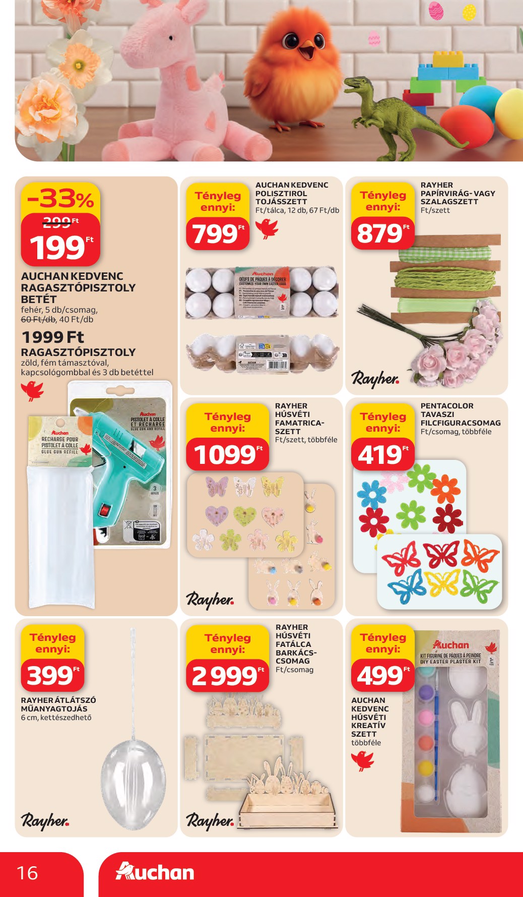 auchan - Auchan Hipermarket akciós újság, érvényes 2026.03.05. - 2026.03.11. - page: 16