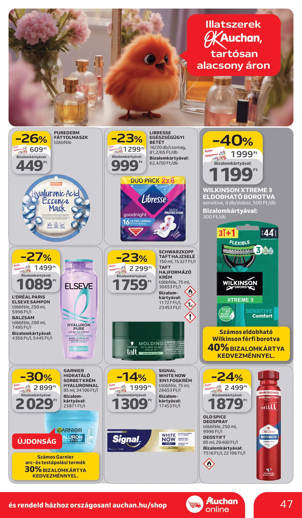 auchan - Auchan Hipermarket akciós újság, érvényes 2026.03.05. - 2026.03.11. - page: 47