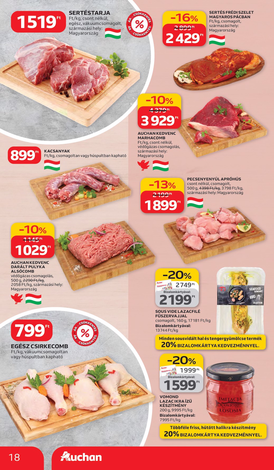 auchan - Auchan Hipermarket akciós újság, érvényes 2026.03.05. - 2026.03.11. - page: 18