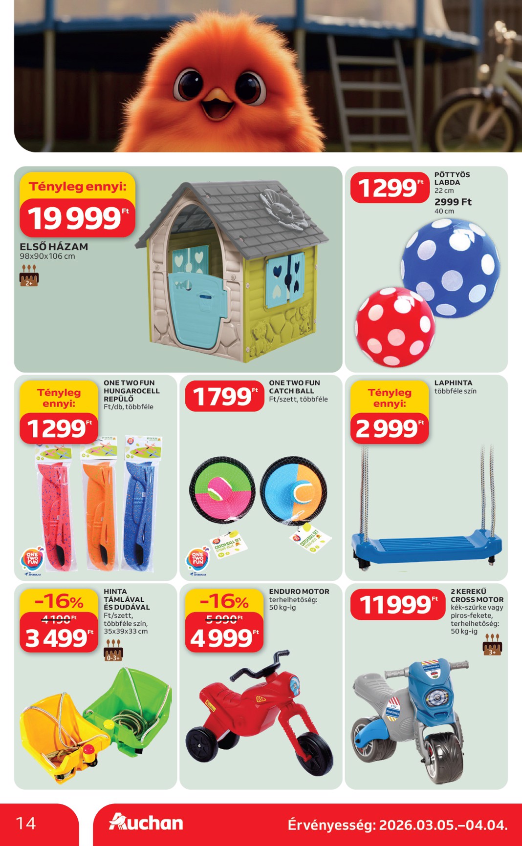 auchan - Auchan Szupermarket akciós újság, érvényes 2026.03.05. - 2026.03.11. - page: 14