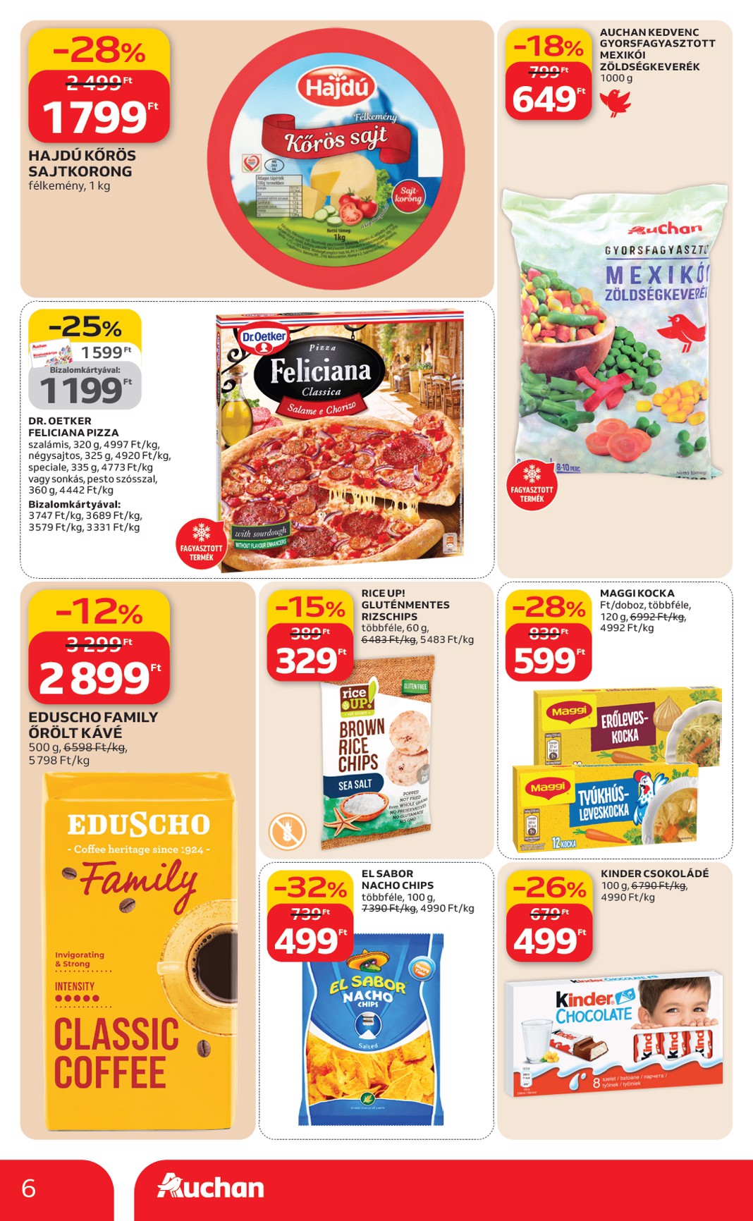 auchan - Auchan Szupermarket akciós újság, érvényes 2026.03.05. - 2026.03.11. - page: 6