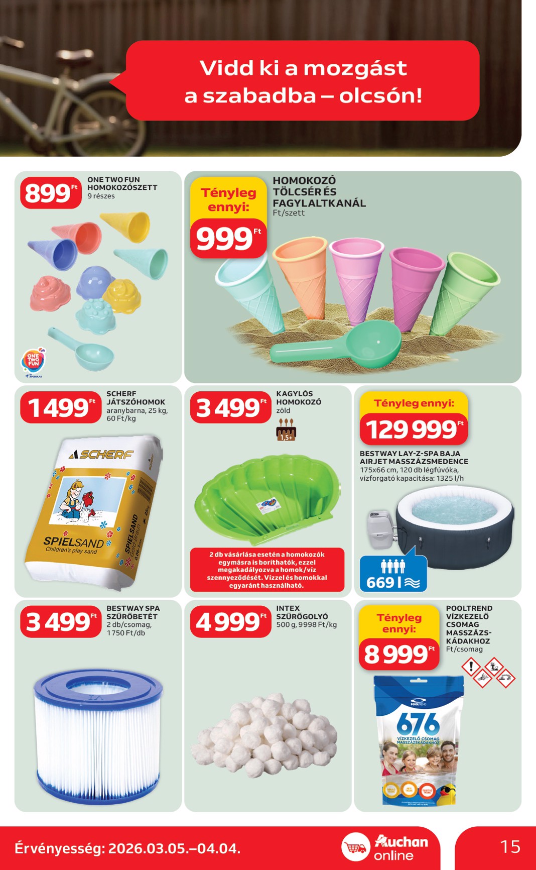 auchan - Auchan Szupermarket akciós újság, érvényes 2026.03.05. - 2026.03.11. - page: 15