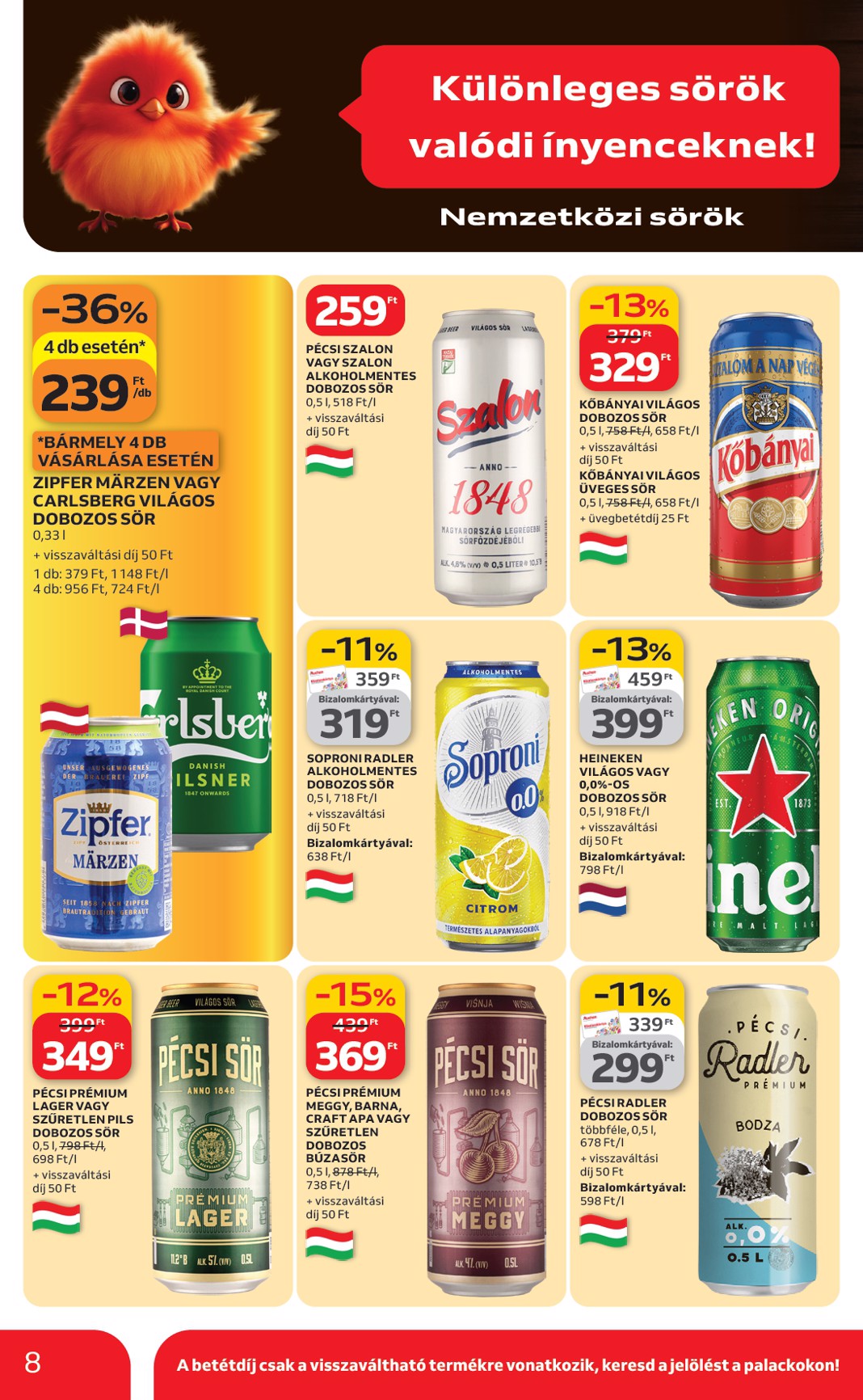 auchan - Auchan Szupermarket akciós újság, érvényes 2026.03.05. - 2026.03.11. - page: 8