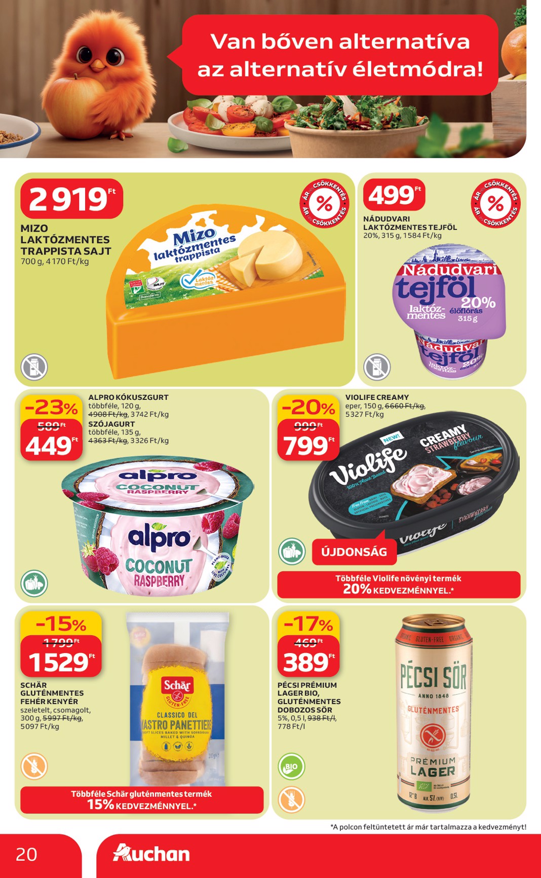 auchan - Auchan Hipermarket akciós újság, érvényes 2026.03.12. - 2026.03.18. - page: 20