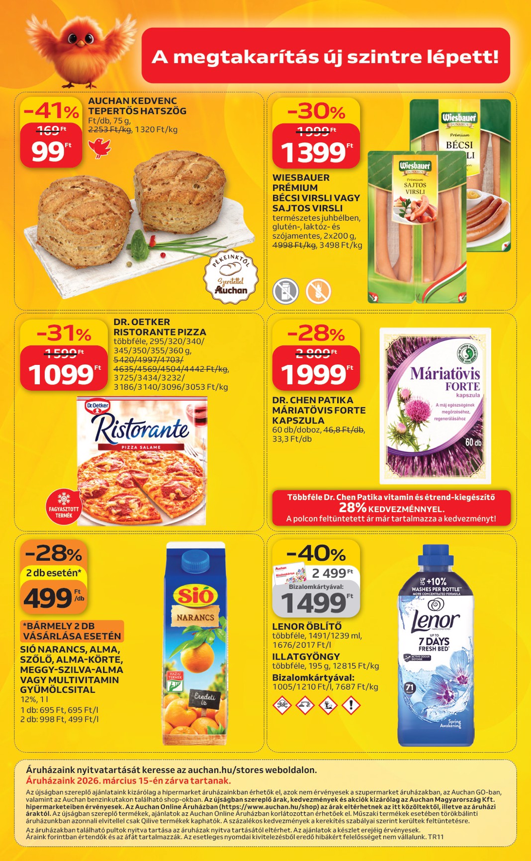 auchan - Auchan Hipermarket akciós újság, érvényes 2026.03.12. - 2026.03.18. - page: 68