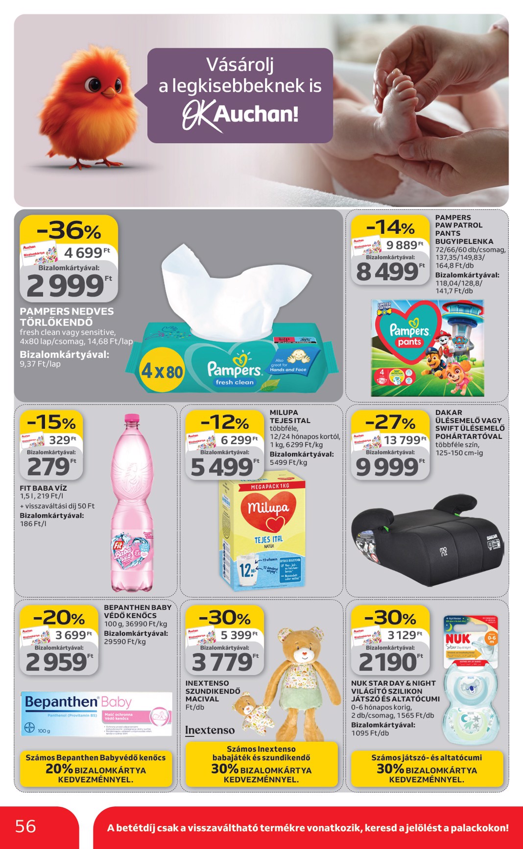 auchan - Auchan Hipermarket akciós újság, érvényes 2026.03.12. - 2026.03.18. - page: 56