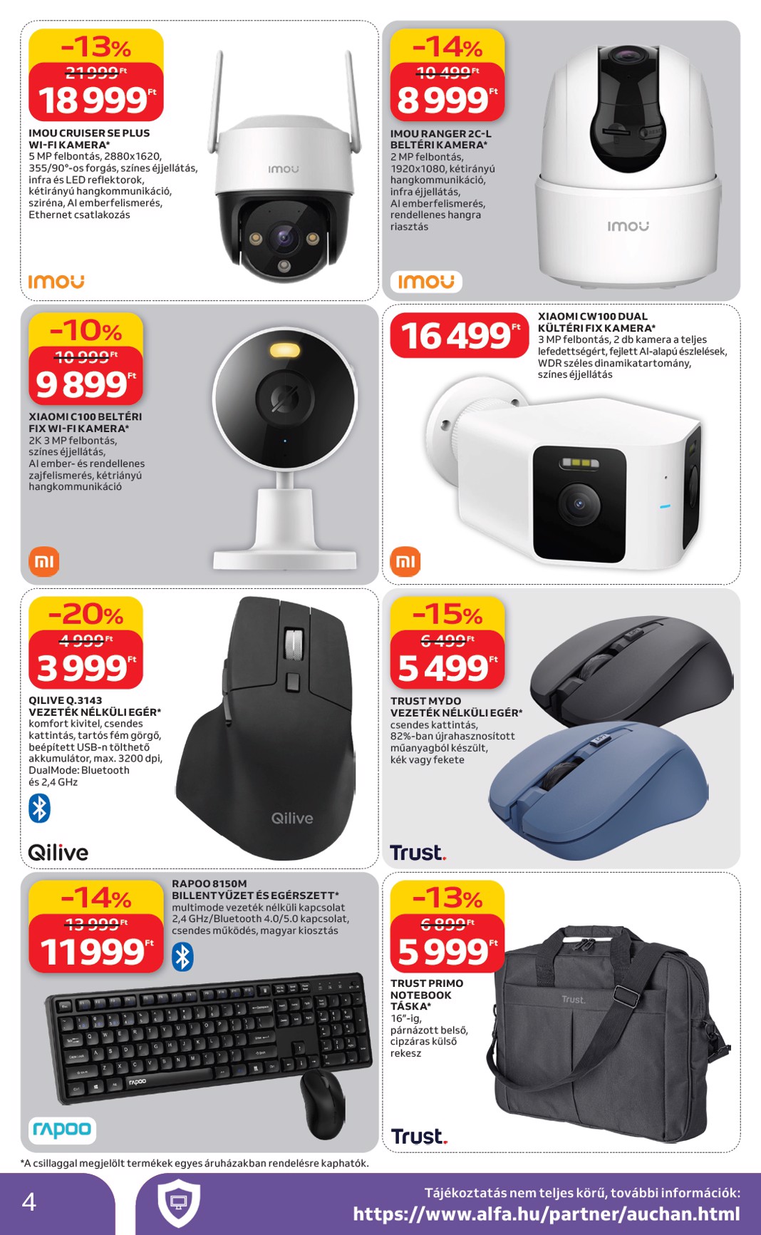 auchan - Auchan Hipermarket - Húsvéti elektronikai ajánlataink akciós újság, érvényes 2026.03.19. - 2026.04.04. - page: 4