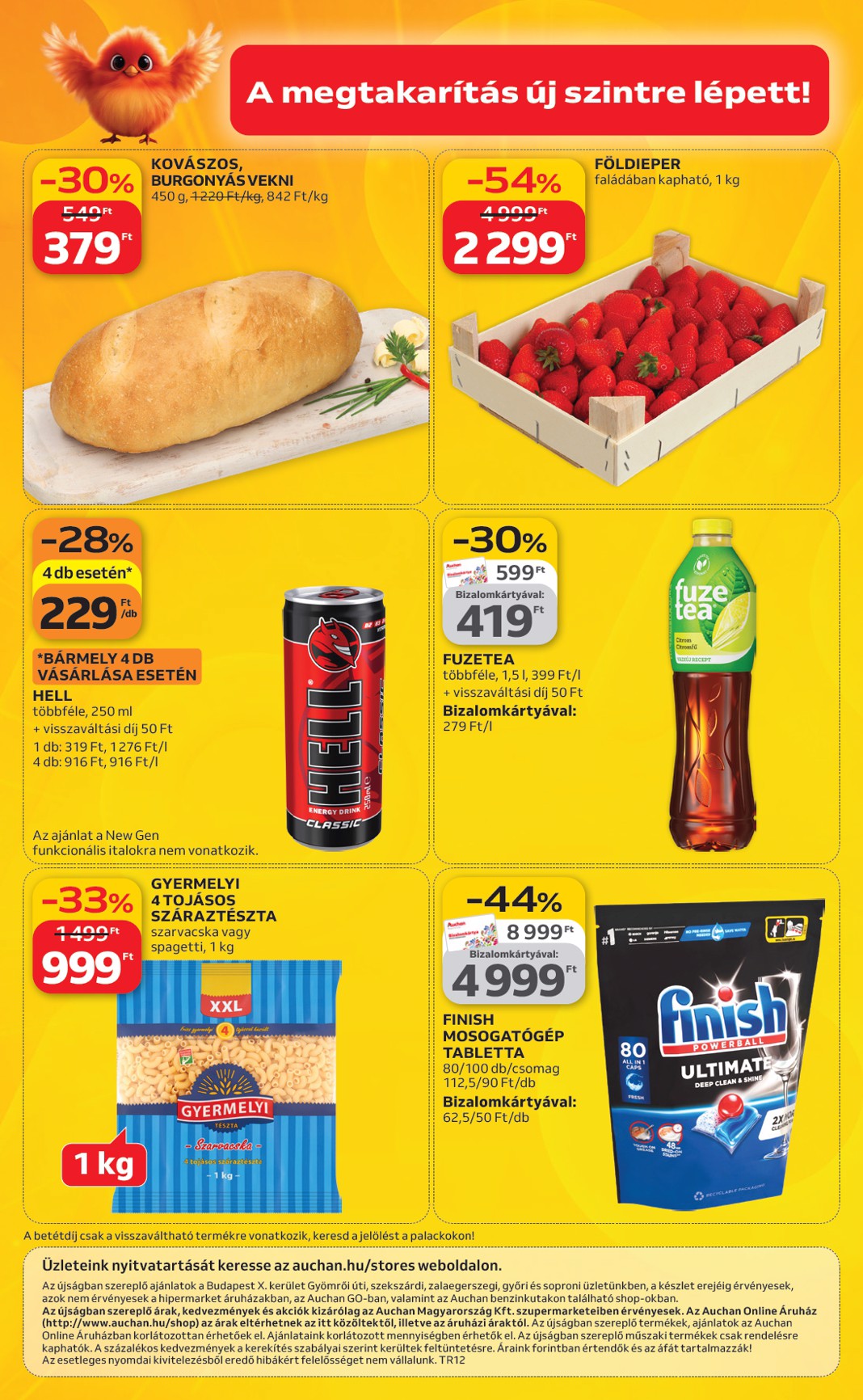 auchan - Auchan szupermarket akciós újság, érvényes 2026.03.19. - 2026.03.25. - page: 12