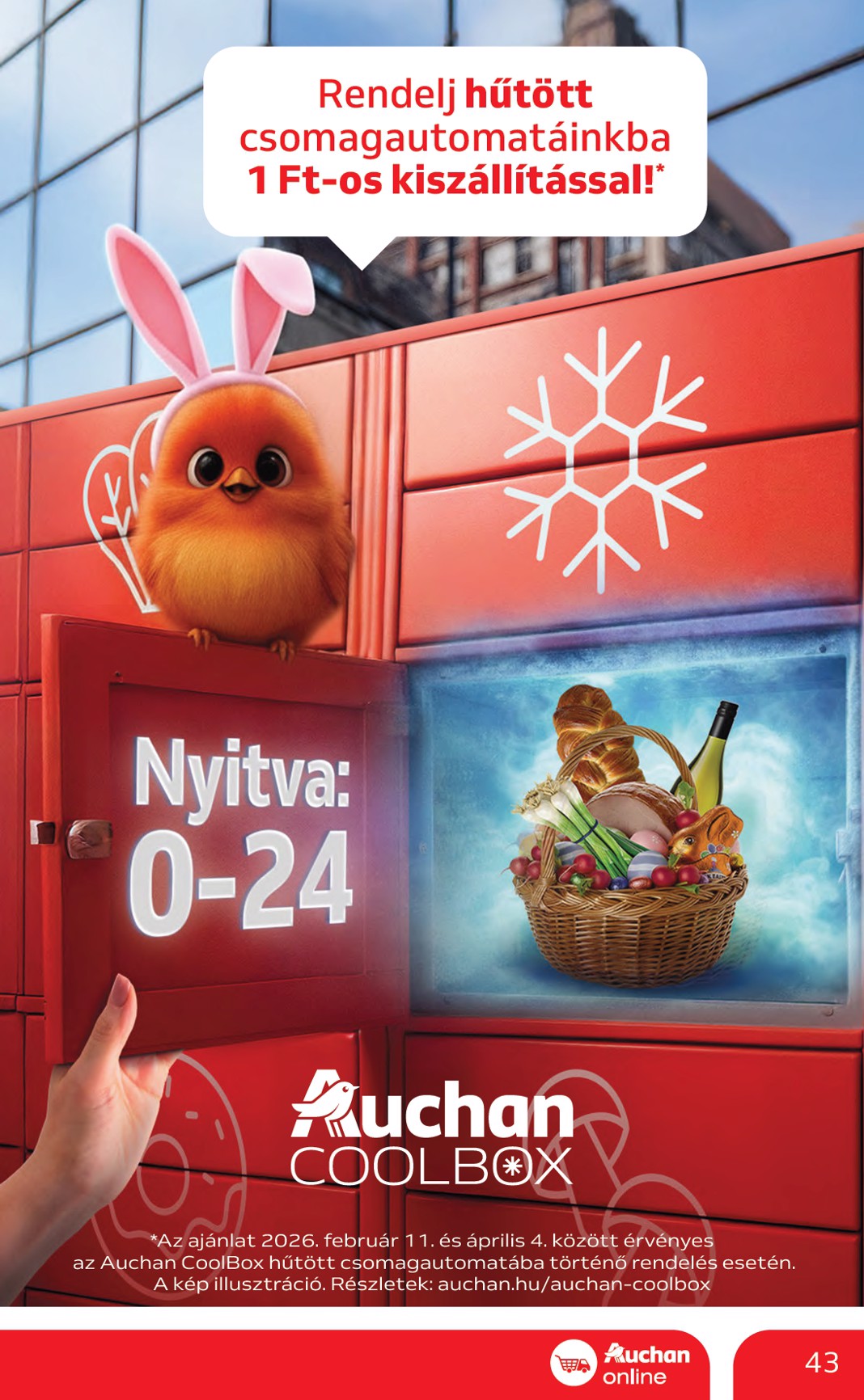 auchan - Auchan Hipermarket akciós újság, érvényes 2026.03.19. - 2026.03.25. - page: 43