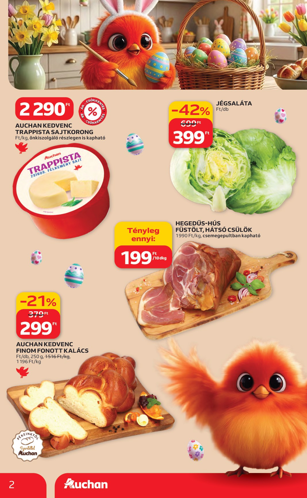 auchan - Auchan Hipermarket akciós újság, érvényes 2026.03.19. - 2026.03.25. - page: 2