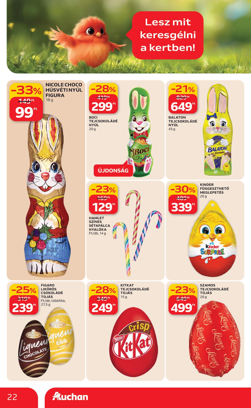 auchan - Auchan Hipermarket akciós újság, érvényes 2026.03.19. - 2026.03.25. - page: 22