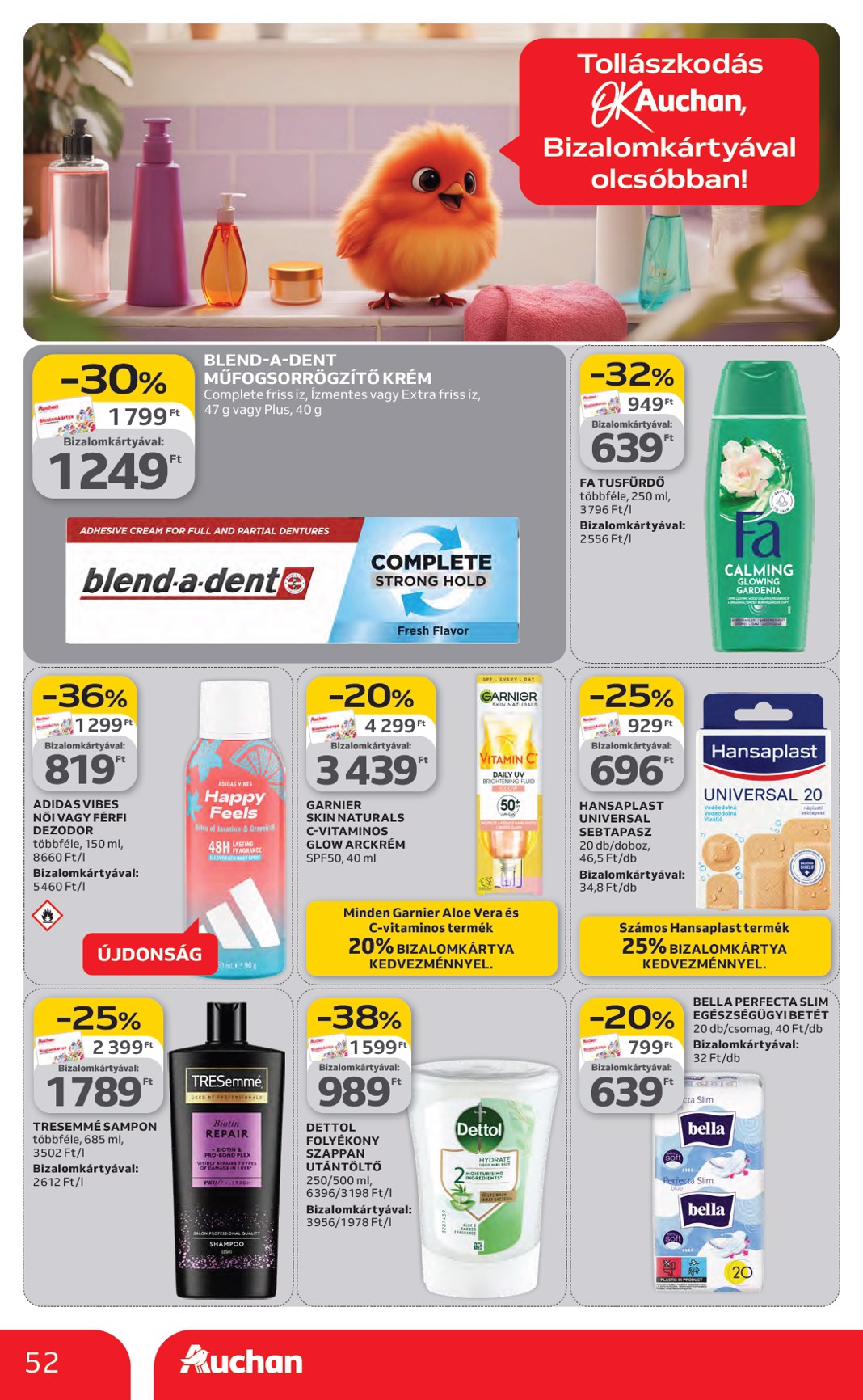 auchan - Auchan Hipermarket akciós újság, érvényes 2026.03.19. - 2026.03.25. - page: 52