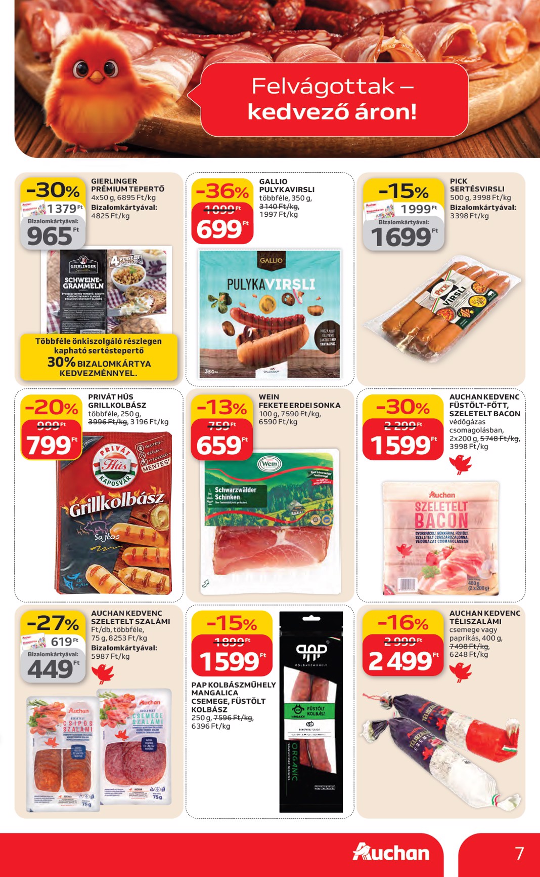 auchan - Auchan Hipermarket akciós újság, érvényes 2026.03.19. - 2026.03.25. - page: 7