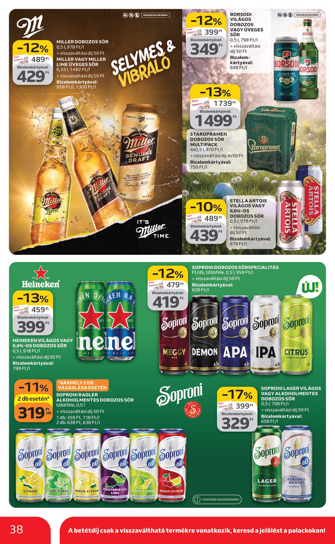 auchan - Auchan Hipermarket akciós újság, érvényes 2026.03.19. - 2026.03.25. - page: 38