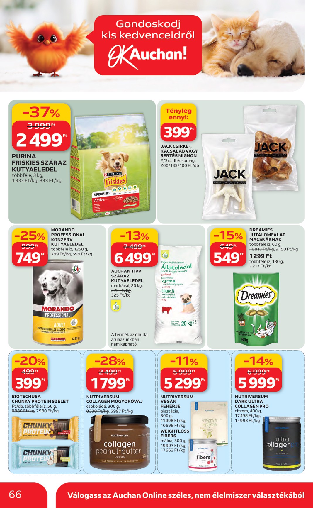 auchan - Auchan Hipermarket akciós újság, érvényes 2026.03.19. - 2026.03.25. - page: 66