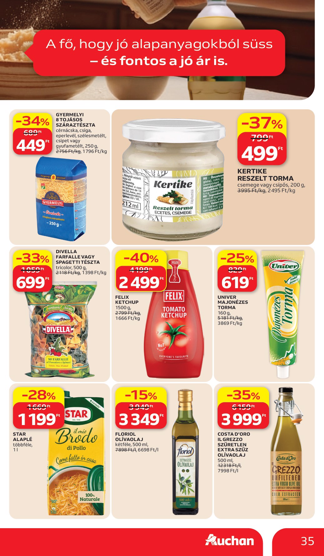 auchan - Auchan Hipermarket akciós újság, érvényes 2026.03.26. - 2026.04.08. - page: 35