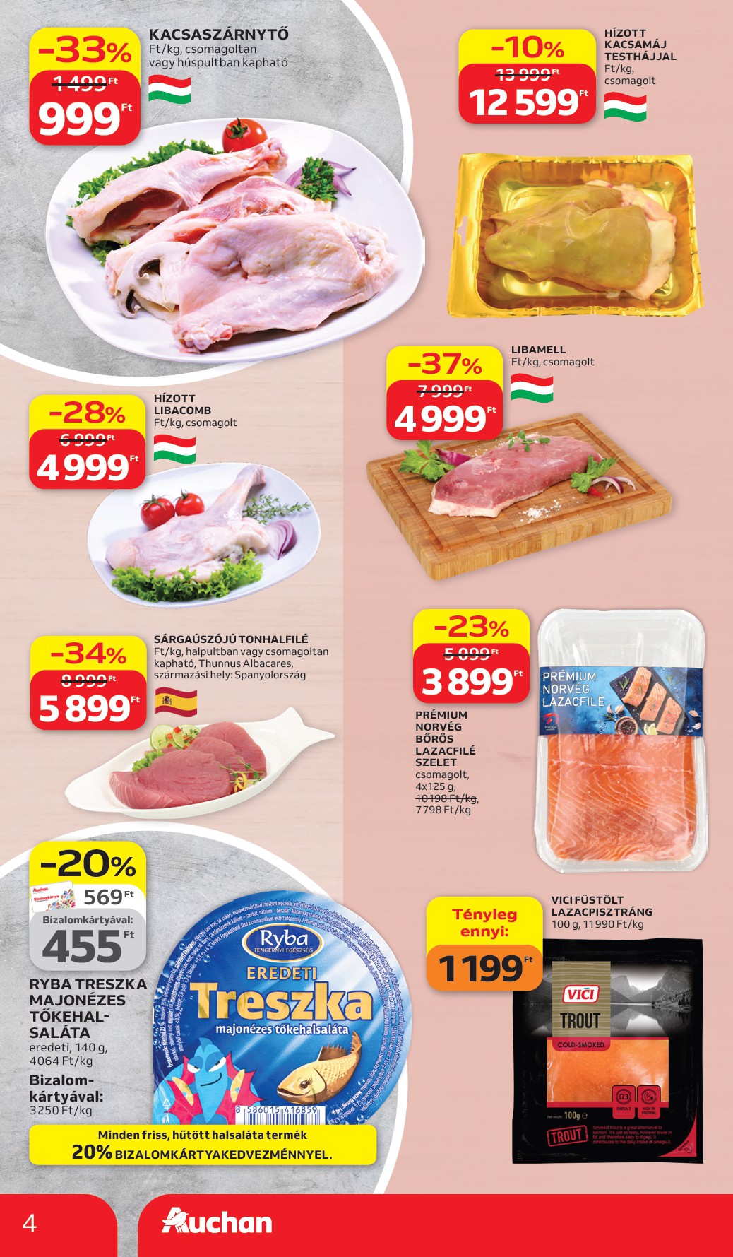 auchan - Auchan Hipermarket akciós újság, érvényes 2026.03.26. - 2026.04.08. - page: 4