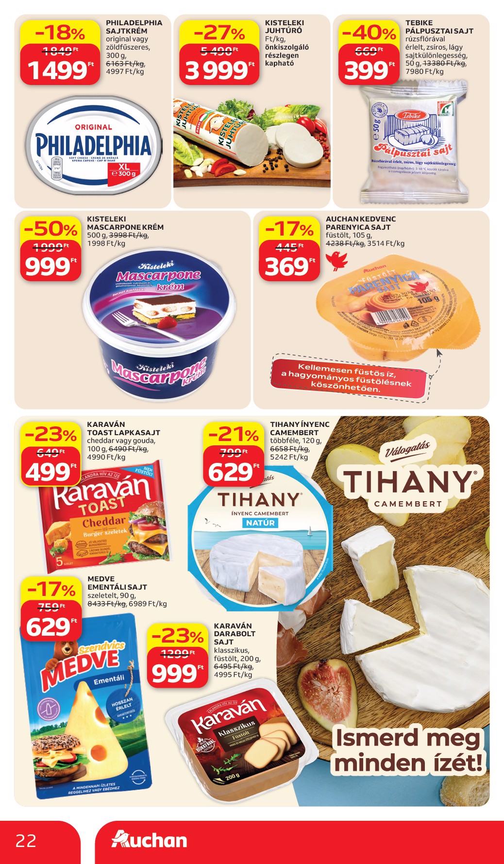 auchan - Auchan Hipermarket akciós újság, érvényes 2026.03.26. - 2026.04.08. - page: 22