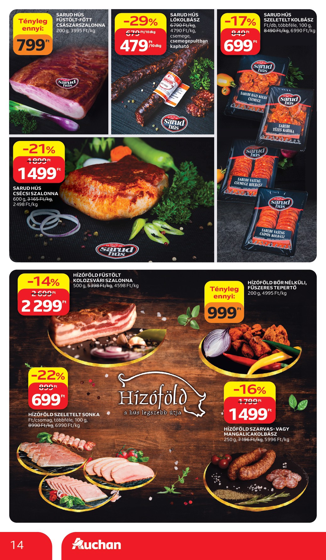 auchan - Auchan Hipermarket akciós újság, érvényes 2026.03.26. - 2026.04.08. - page: 14