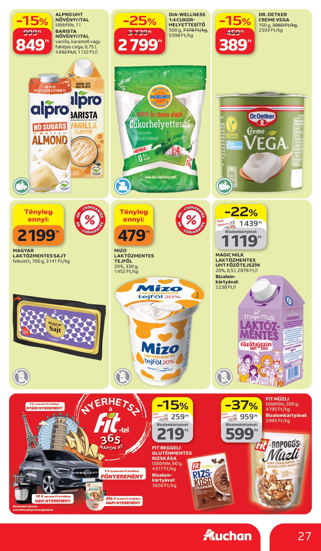 auchan - Auchan Hipermarket akciós újság, érvényes 2026.03.26. - 2026.04.08. - page: 27