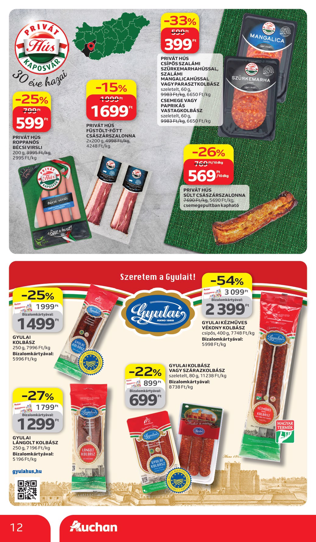 auchan - Auchan Hipermarket akciós újság, érvényes 2026.03.26. - 2026.04.08. - page: 12