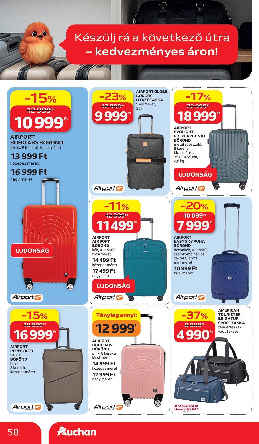 auchan - Auchan Hipermarket akciós újság, érvényes 2026.03.26. - 2026.04.08. - page: 58