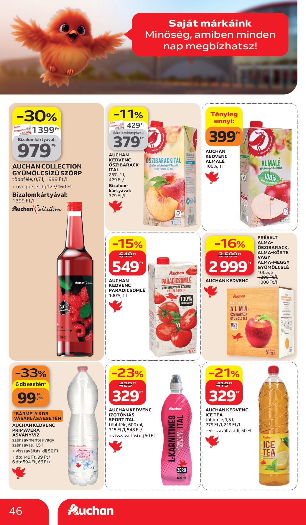 auchan - Auchan Hipermarket akciós újság, érvényes 2026.03.26. - 2026.04.08. - page: 46