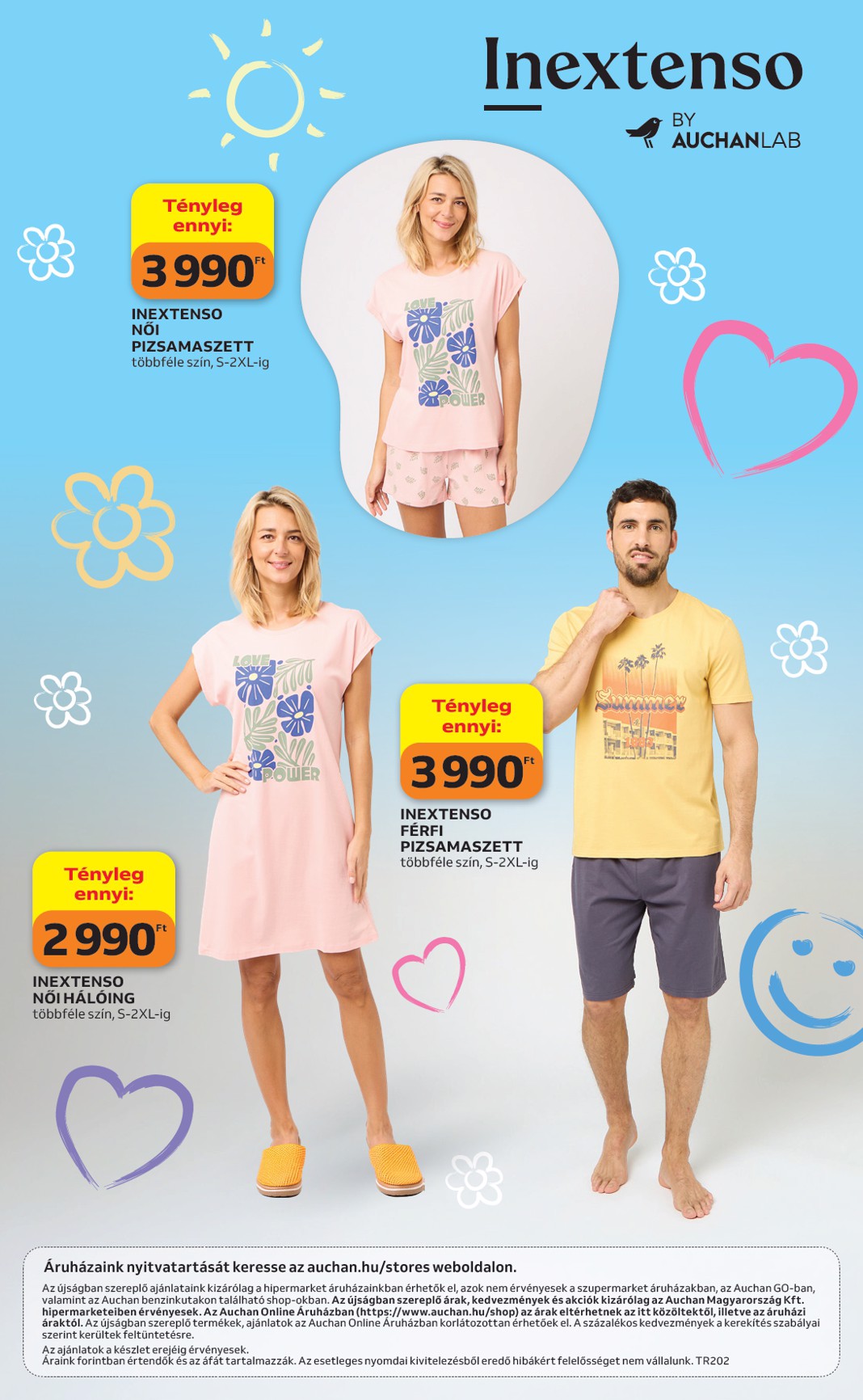 auchan - Aktuális Auchan hipermarket - Tavaszi Textil ajánlataink szórólap érvényes csütörtöktől 2026.04.09.-től szerdától 2026.04.29.-ig - page: 8