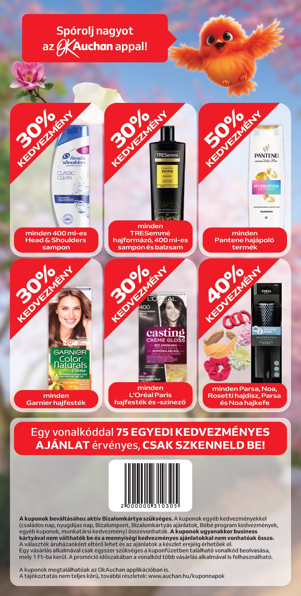 auchan - Aktuális Auchan hipermarket - Kuponfüzet szórólap érvényes csütörtöktől 2026.04.09.-től vasárnaptól 2026.04.19.-ig - page: 4