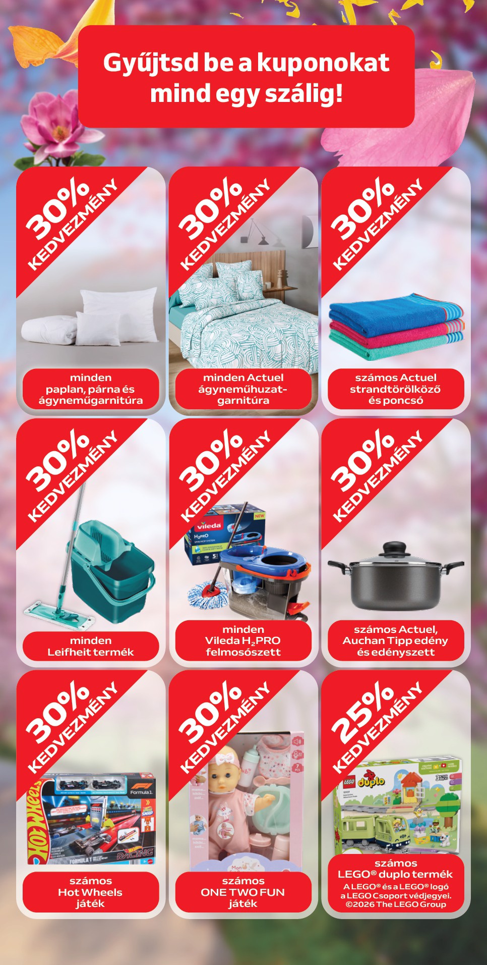 auchan - Aktuális Auchan hipermarket - Kuponfüzet szórólap érvényes csütörtöktől 2026.04.09.-től vasárnaptól 2026.04.19.-ig - page: 7