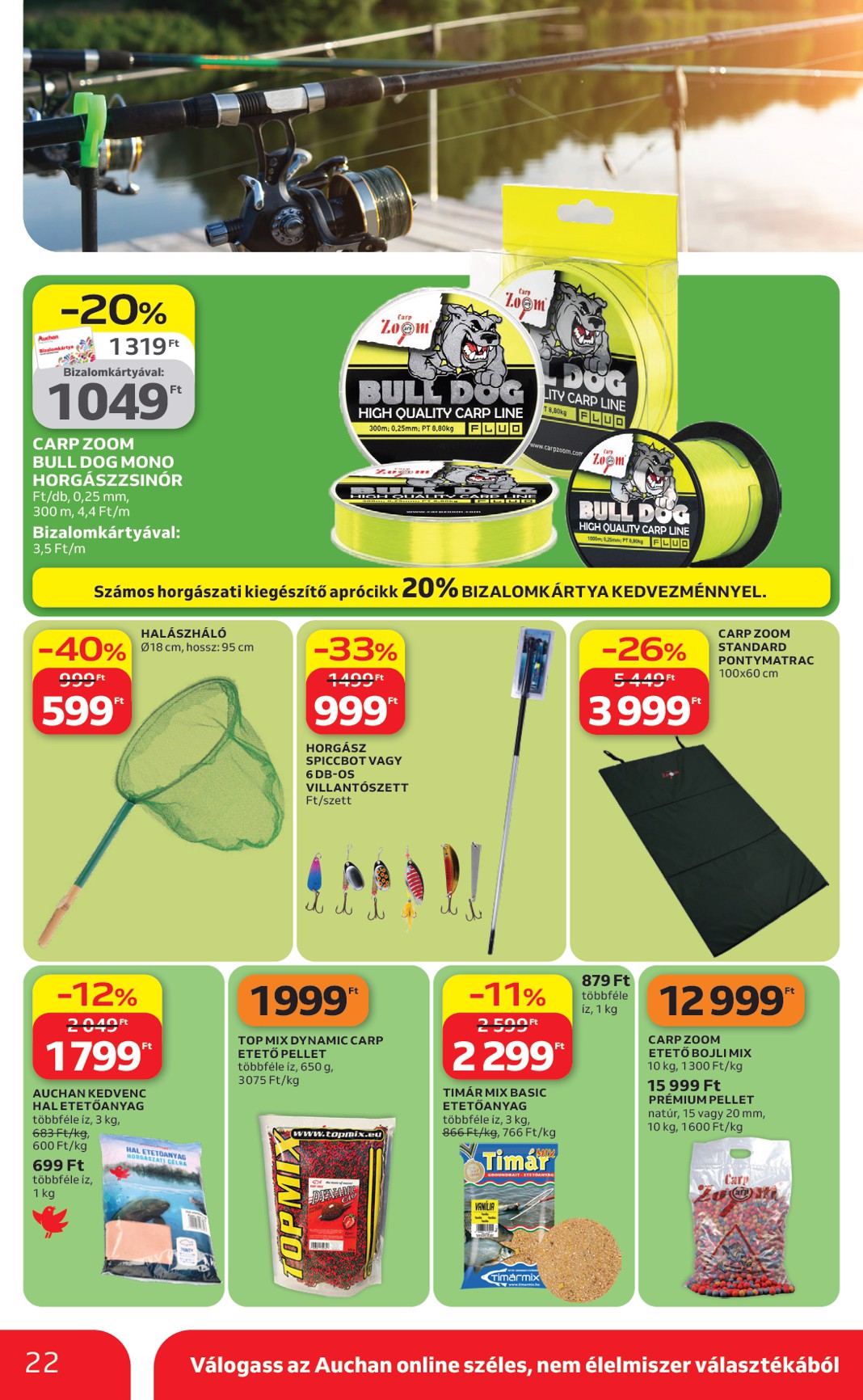 auchan - Aktuális Auchan - Kertészet és Szabadidő szórólap érvényes csütörtöktől 2026.04.16.-től csütörtöktől 2026.05.14.-ig - page: 22