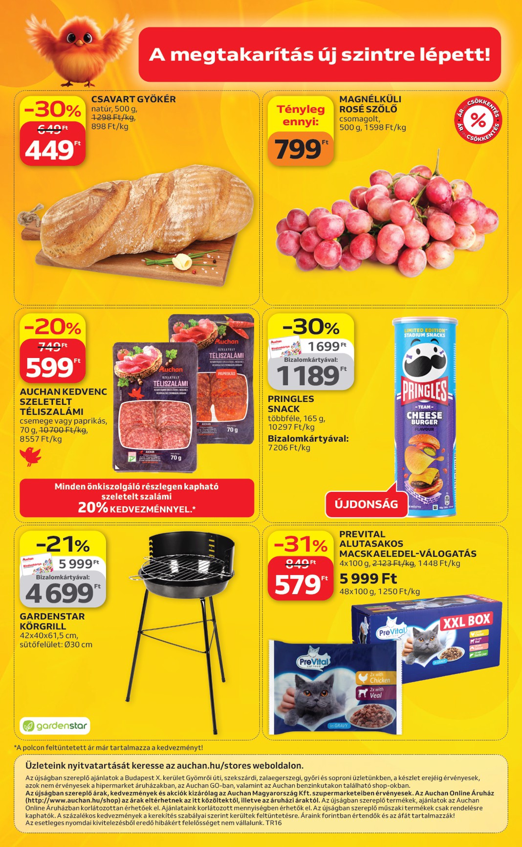 auchan - Aktuális Auchan szupermarket szórólap érvényes csütörtöktől 2026.04.16.-től szerdától 2026.04.22.-ig - page: 12