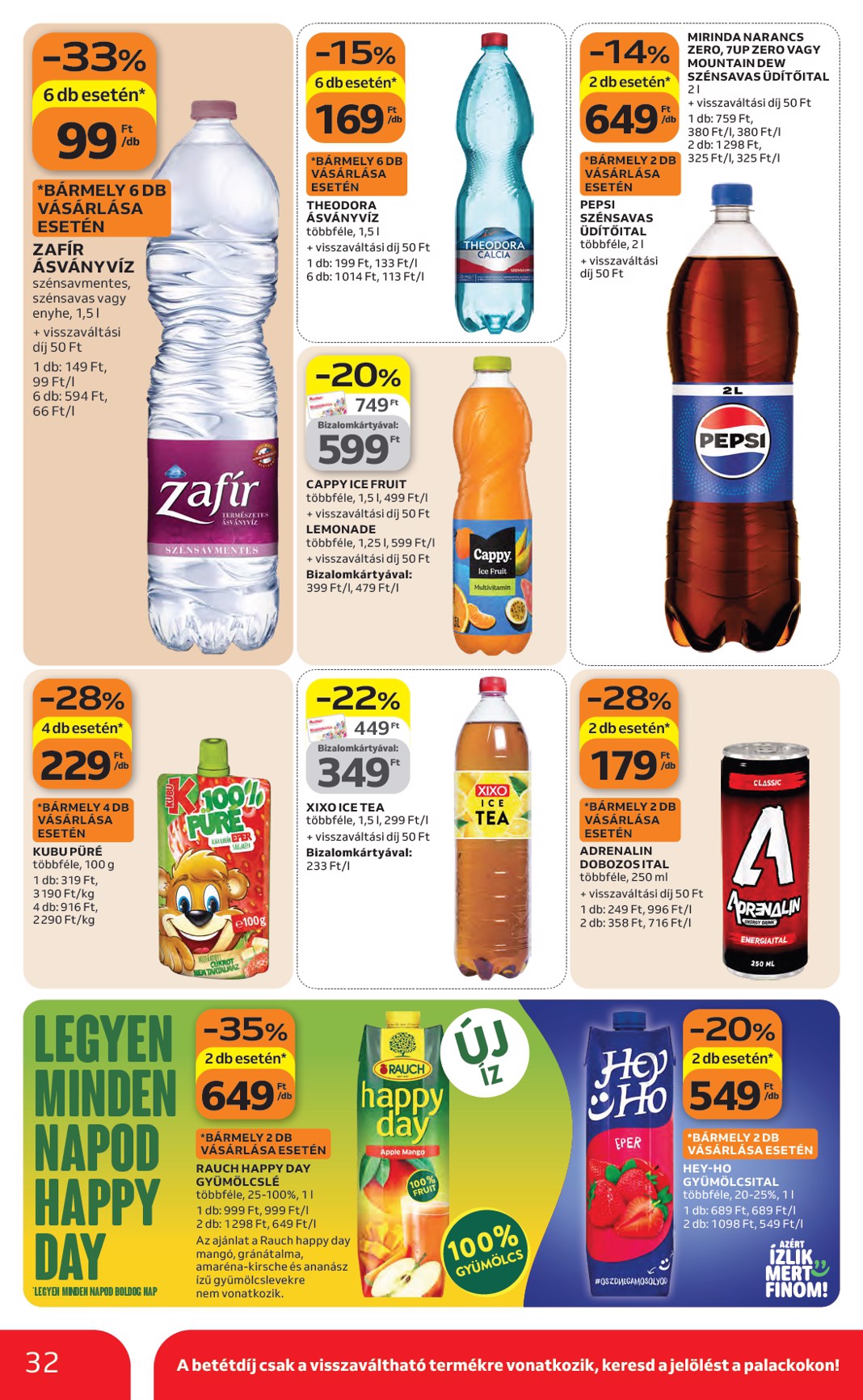 auchan - Aktuális Auchan hipermarket szórólap érvényes csütörtöktől 2026.04.16.-től szerdától 2026.04.22.-ig - page: 32