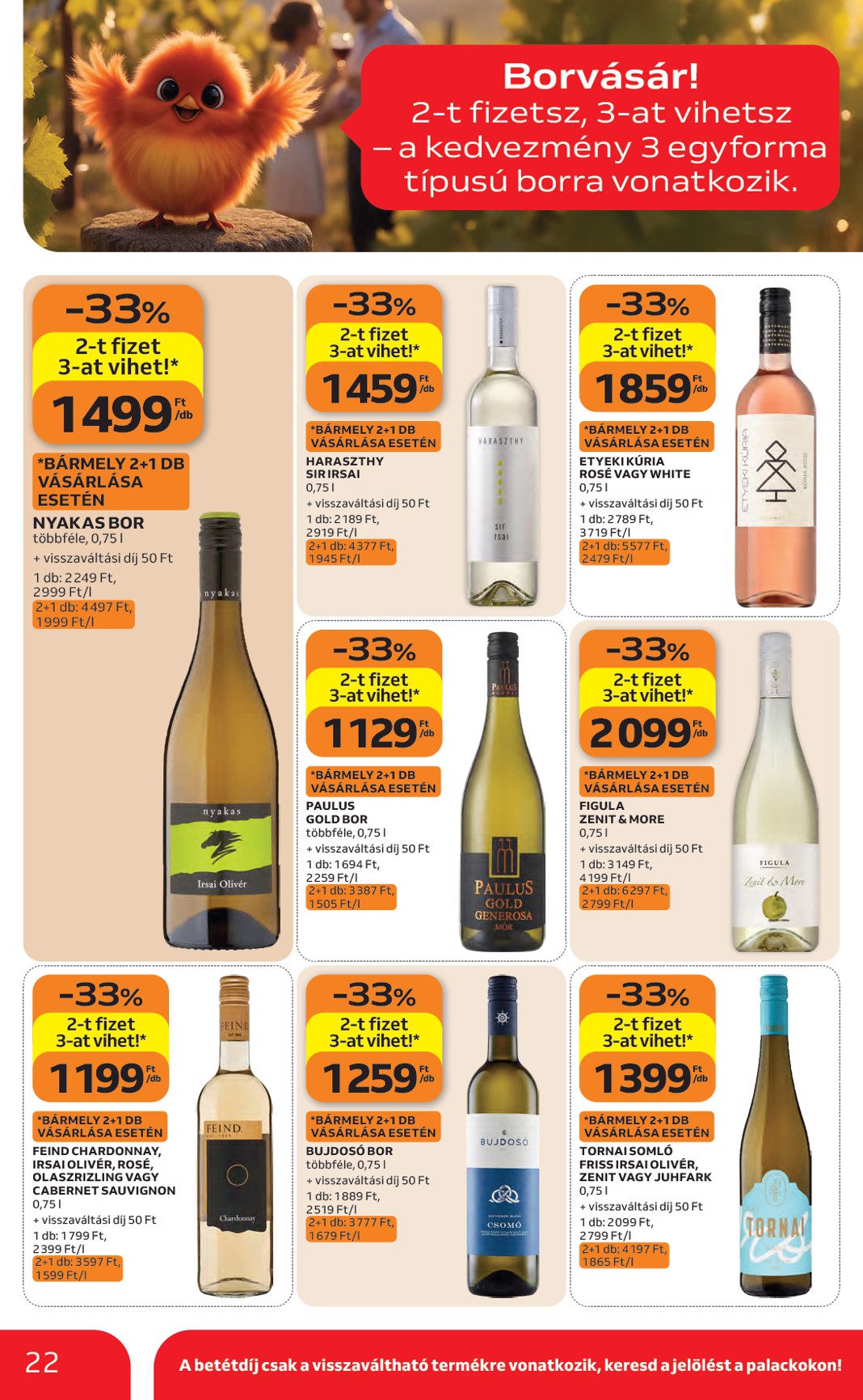 auchan - A jövőbeli Auchan Hipermarket akciós újság csütörtöktől 2026.04.23.-tól szerdától 2026.04.29.-ig érvényes. - page: 22