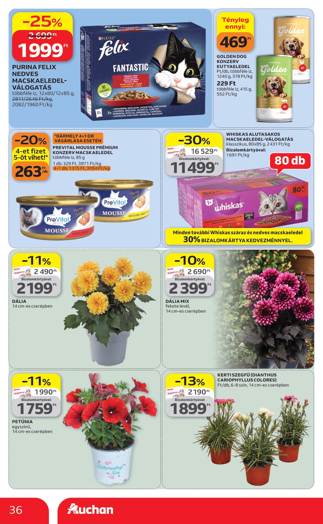 auchan - A jövőbeli Auchan Hipermarket akciós újság csütörtöktől 2026.04.23.-tól szerdától 2026.04.29.-ig érvényes. - page: 36