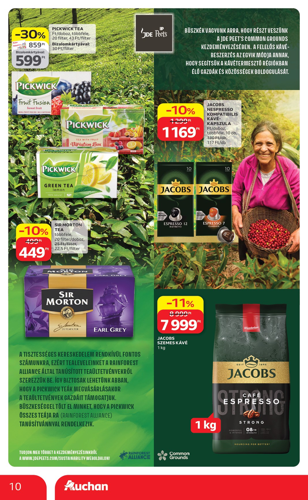 auchan - Aktuális Auchan szupermarket szórólap érvényes csütörtöktől 2026.04.23.-től szerdától 2026.04.29.-ig - page: 10