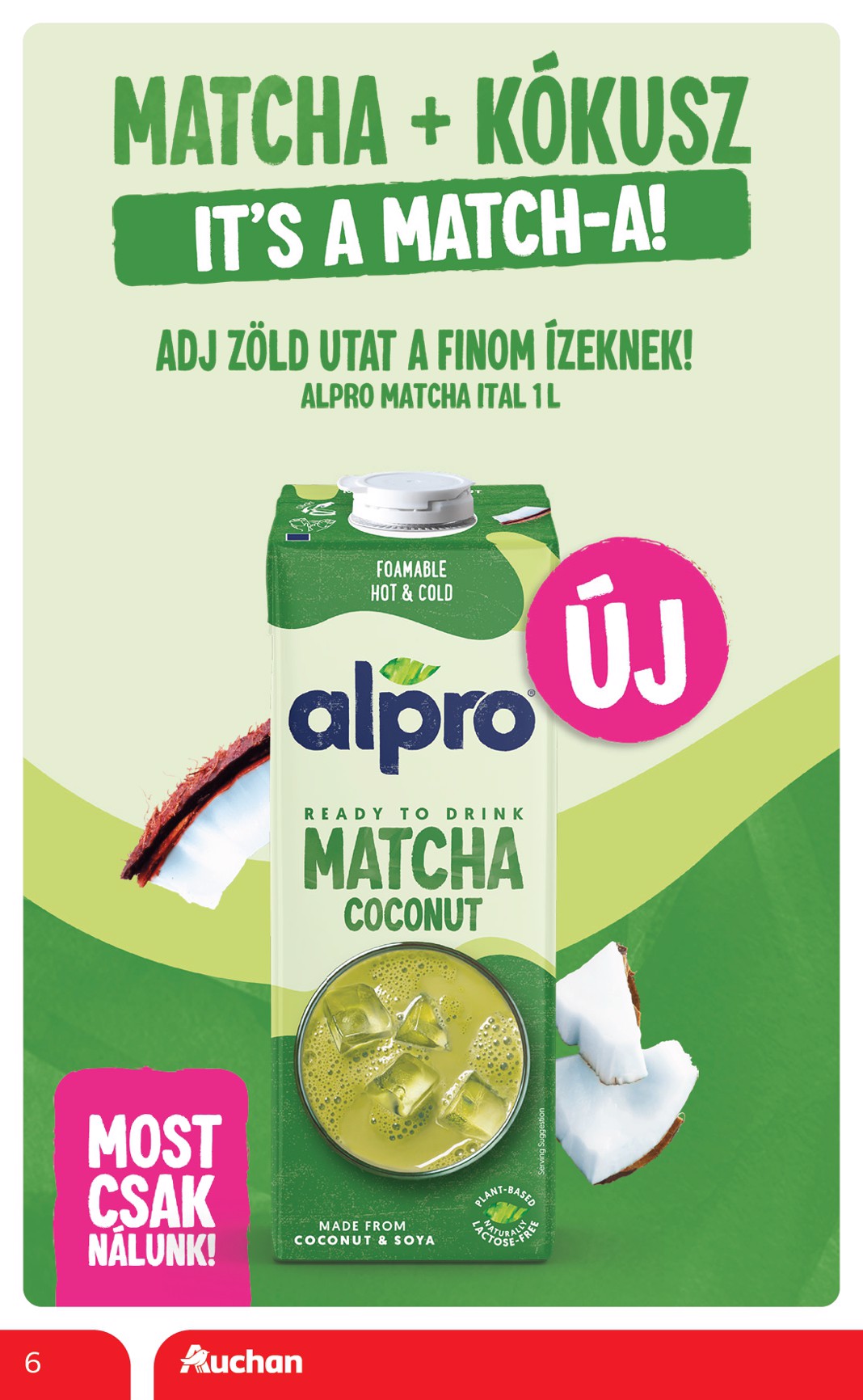 auchan - Aktuális Auchan - Green week ajánlataink szórólap érvényes csütörtöktől 2026.04.23.-től szerdától 2026.05.06.-ig - page: 6