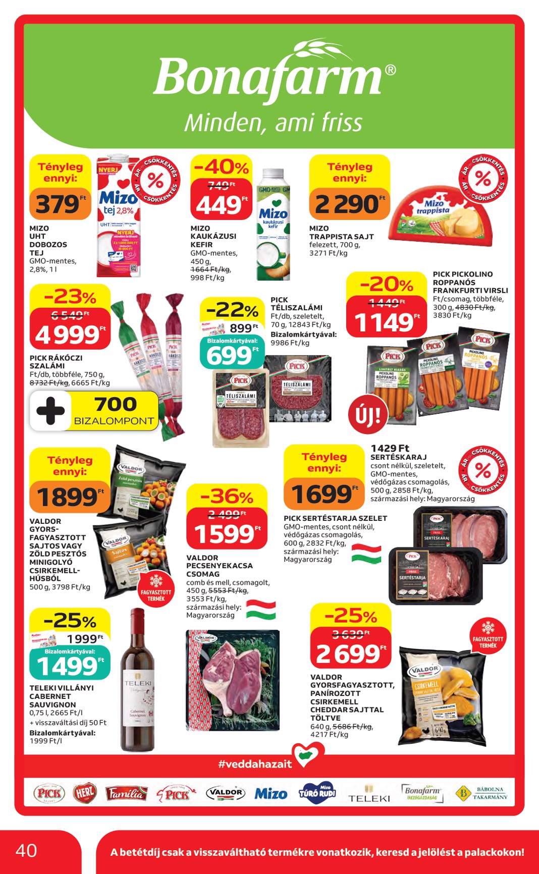 auchan - A jövőbeli Auchan akciós újság csütörtöktől 2026.05.07.-tól szerdától 2026.05.13.-ig érvényes. - page: 40