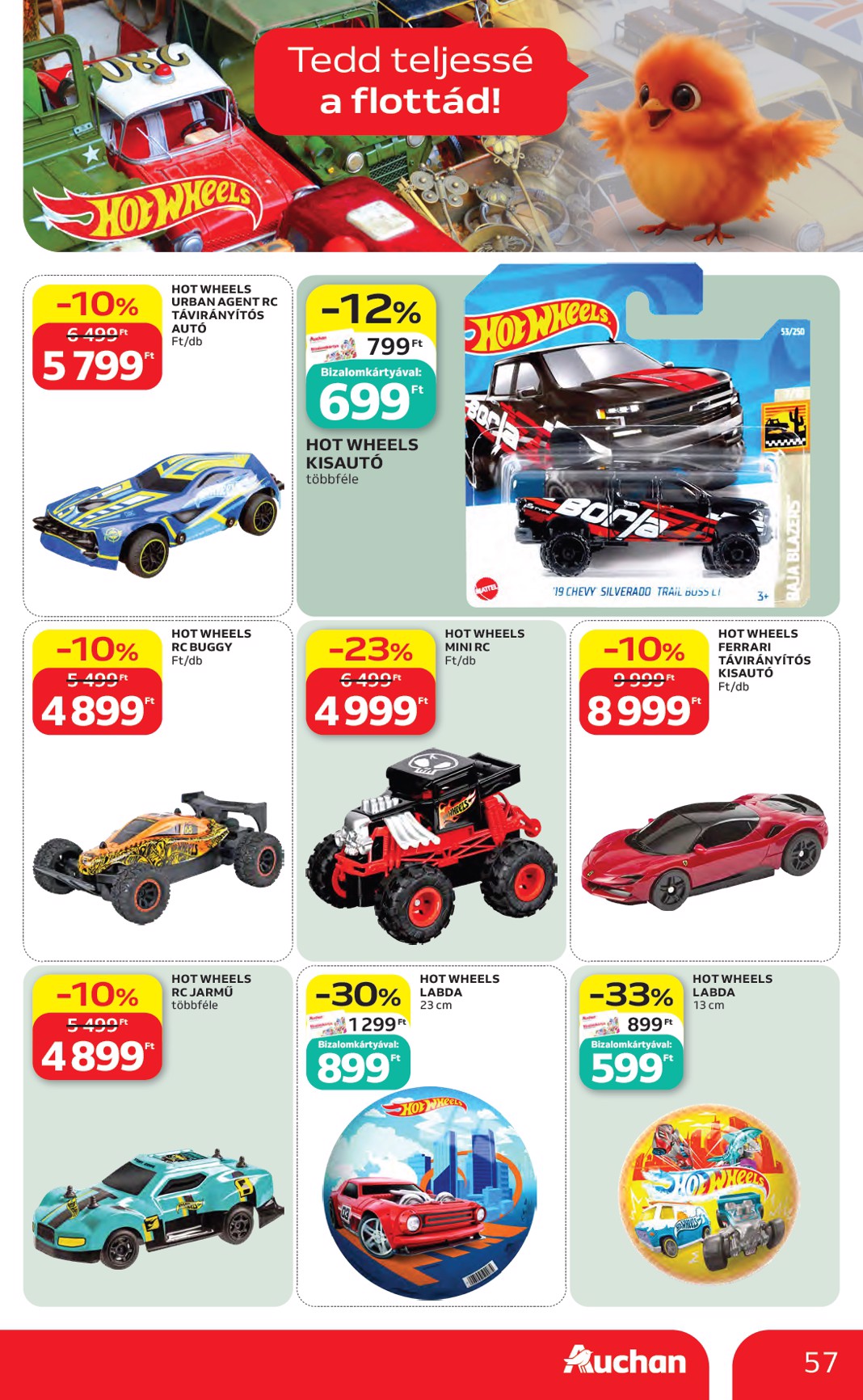 auchan - A jövőbeli Auchan akciós újság csütörtöktől 2026.05.07.-tól szerdától 2026.05.13.-ig érvényes. - page: 57